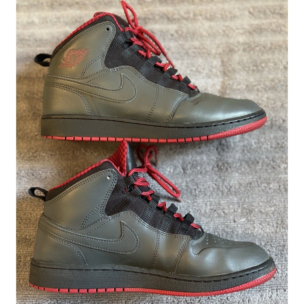 Nike Air Jordan 1 Retro '94 GS 'Anthracite Red' 631739-004 Kids Size 6Y